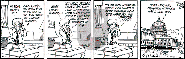 Doonesbury on Monday September 24, 1979 Comic Strip