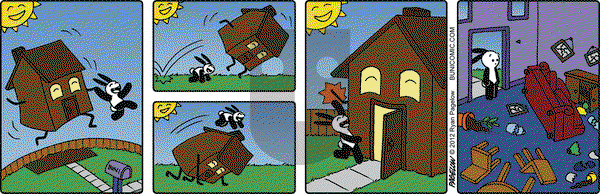 Buni on Monday October 15, 2012 Comic Strip