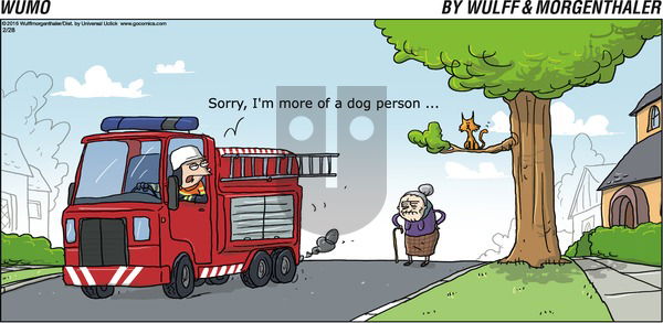 WuMo on Sunday February 28, 2016 Comic Strip