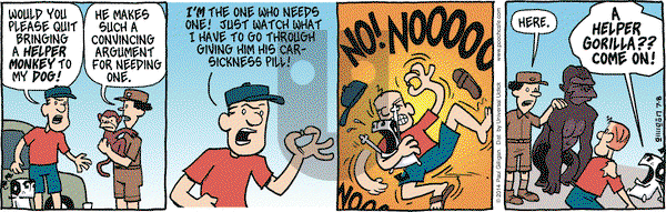 Pooch Cafe on Tuesday July 8, 2014 Comic Strip