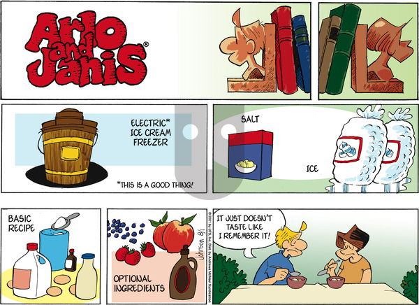 Arlo and Janis on Sunday August 1, 2021 Comic Strip