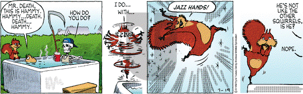 Over the Hedge on Friday July 19, 2019 Comic Strip