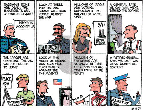 Ted Rall on Sunday November 11, 2007 Comic Strip