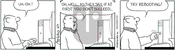 The Born Loser on Tuesday June 3, 2003 Comic Strip