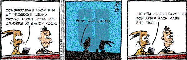 La Cucaracha on Tuesday January 19, 2016 Comic Strip