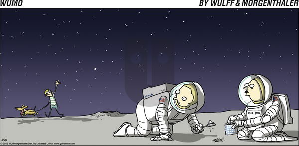 WuMo on Sunday April 26, 2015 Comic Strip