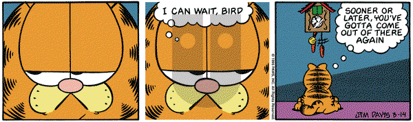 Garfield on Tuesday March 14, 1995 Comic Strip