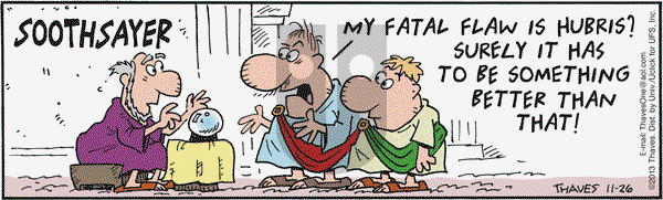 Frank and Ernest on Tuesday November 26, 2013 Comic Strip