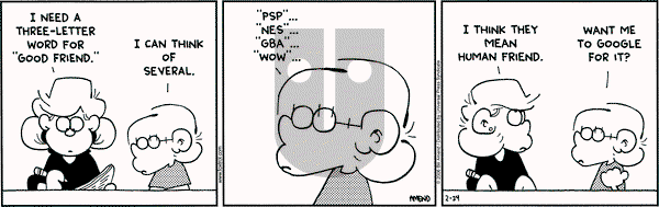 FoxTrot - Friday February 24, 2006 Comic Strip