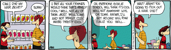 The Buckets on Friday March 21, 2014 Comic Strip