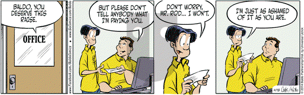 Baldo on Friday April 18, 2014 Comic Strip
