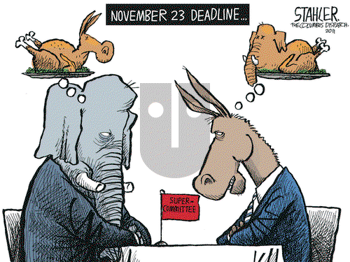 Jeff Stahler on Wednesday November 2, 2011 Comic Strip