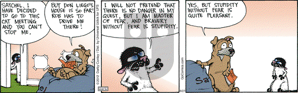 Get Fuzzy on Monday August 27, 2012 Comic Strip