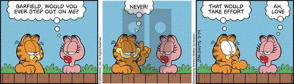 Garfield on Friday March 14, 2025 Comic Strip