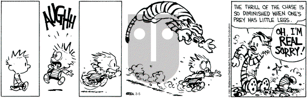 Calvin and Hobbes - Friday March 5, 2021 Comic Strip