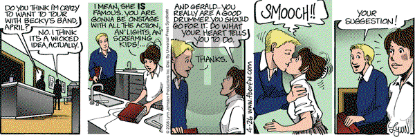 For Better or For Worse on Saturday April 26, 2008 Comic Strip