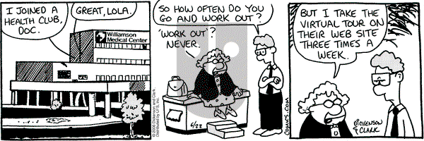 Lola on Thursday June 22, 2006 Comic Strip