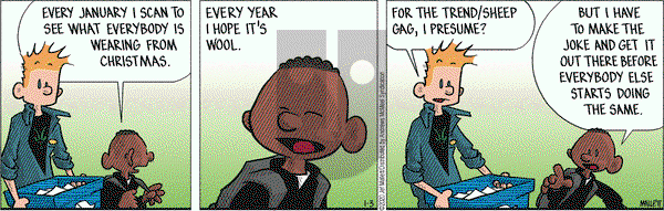 Frazz on Friday January 3, 2020 Comic Strip
