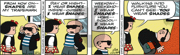 Nancy on Friday November 20, 2009 Comic Strip