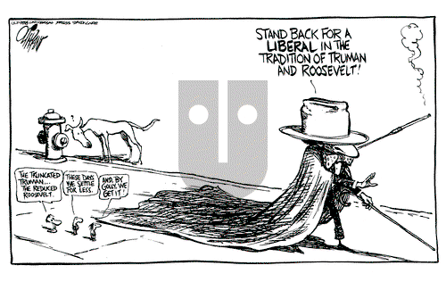Pat Oliphant on Monday October 31, 1988 Comic Strip