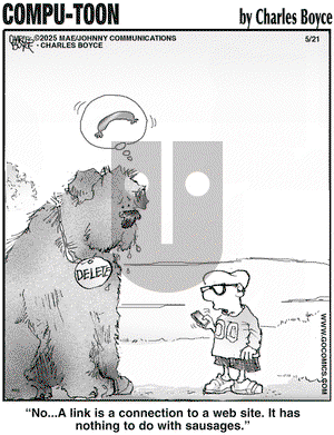 Compu-toon on Wednesday May 21, 2025 Comic Strip