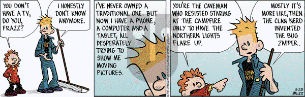 Frazz on Wednesday November 28, 2018 Comic Strip