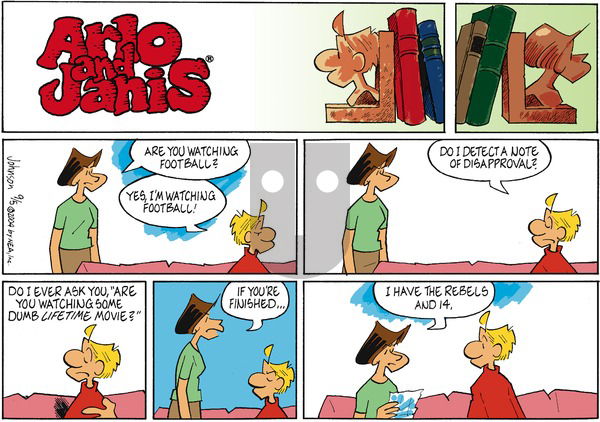 Arlo and Janis on Sunday September 5, 2004 Comic Strip