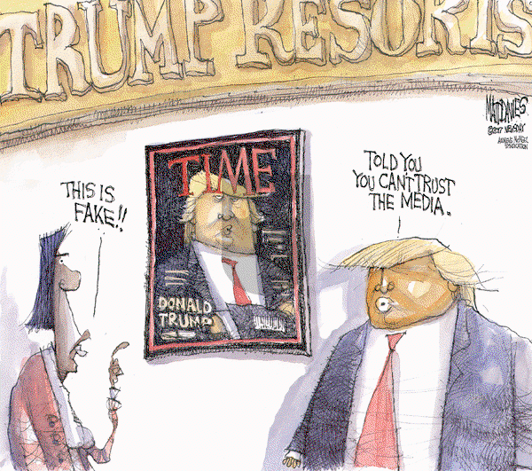 Matt Davies on Thursday June 29, 2017 Comic Strip