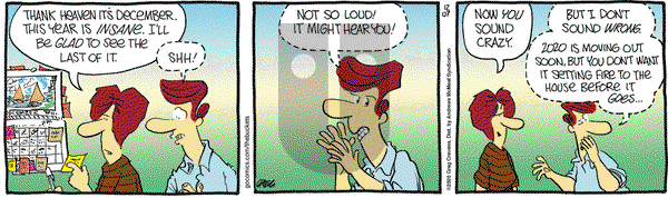 The Buckets on Monday December 7, 2020 Comic Strip