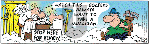 Frank and Ernest on Friday December 2, 2005 Comic Strip