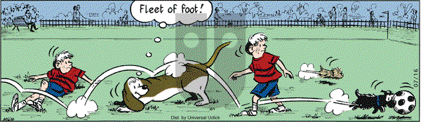 Fred Basset on Friday July 16, 2010 Comic Strip