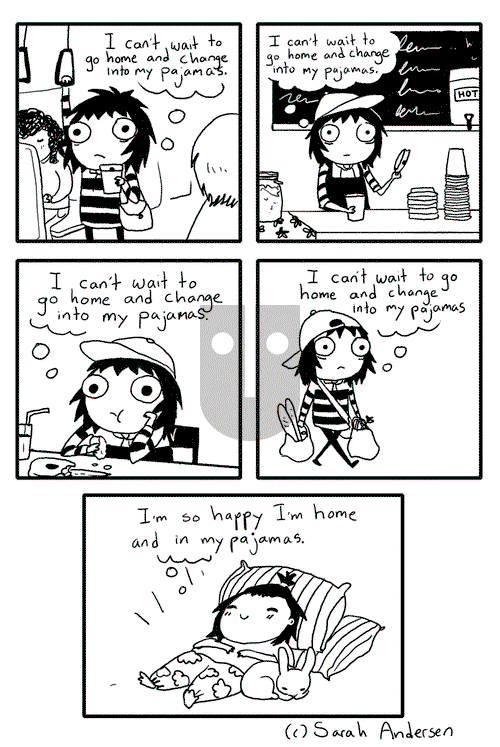 Sarah's Scribbles on Saturday December 1, 2018 Comic Strip