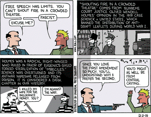 Ted Rall on Thursday December 21, 2006 Comic Strip
