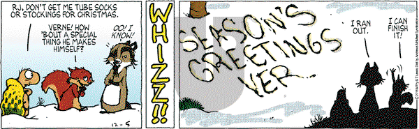 Over the Hedge - Wednesday December 5, 2018 Comic Strip