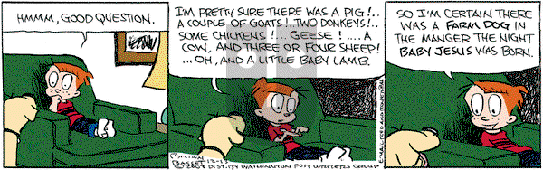 Red and Rover on Saturday December 13, 2003 Comic Strip