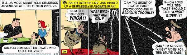 Rip Haywire on Monday March 28, 2016 Comic Strip