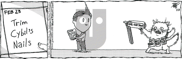 Lio on Tuesday February 23, 2021 Comic Strip