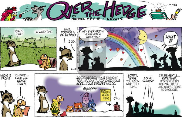 Over the Hedge on Sunday February 10, 2013 Comic Strip