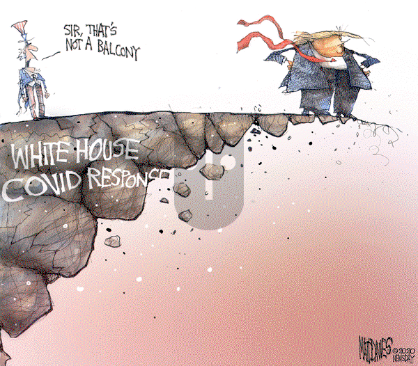 Matt Davies on Thursday October 8, 2020 Comic Strip