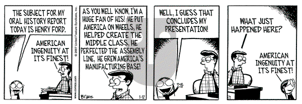 Grand Avenue on Friday January 12, 2007 Comic Strip