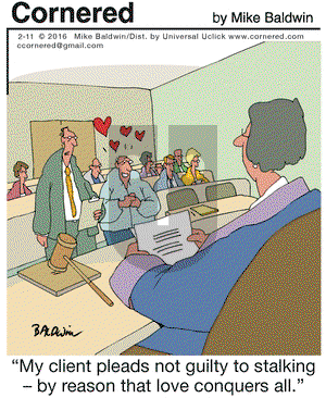 Cornered on Thursday February 11, 2016 Comic Strip
