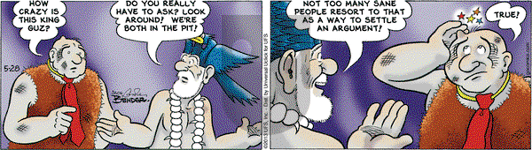 Alley Oop on Tuesday May 28, 2013 Comic Strip