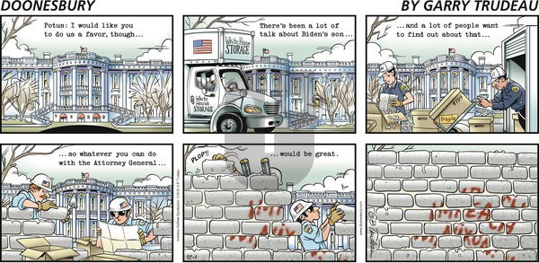 Doonesbury - Sunday December 1, 2019 Comic Strip