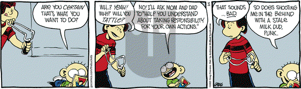 The Buckets - Friday December 1, 2023 Comic Strip
