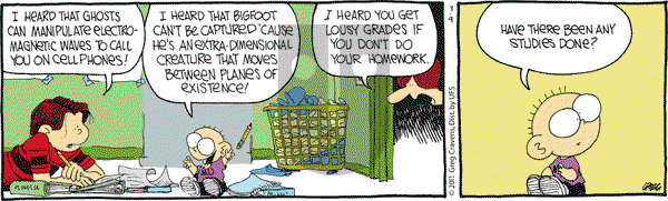 The Buckets on Wednesday March 9, 2011 Comic Strip