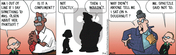 Frazz on Wednesday March 6, 2019 Comic Strip