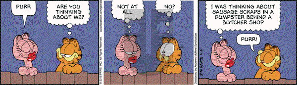 Garfield on Wednesday April 11, 2018 Comic Strip