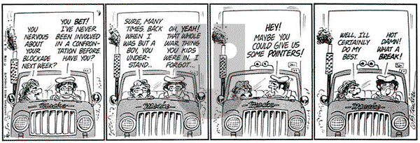 Doonesbury on Wednesday January 16, 1974 Comic Strip