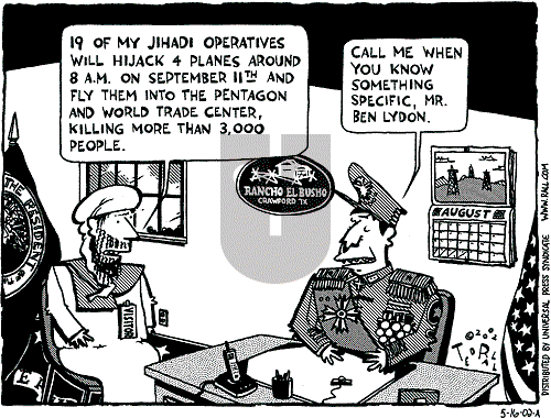 Ted Rall on Thursday May 16, 2002 Comic Strip