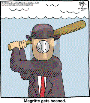 In the Bleachers on Saturday September 15, 2018 Comic Strip